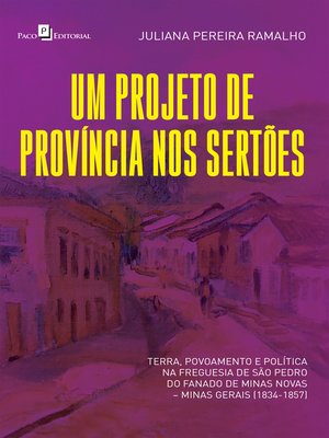 cover image of Um projeto de província nos sertões